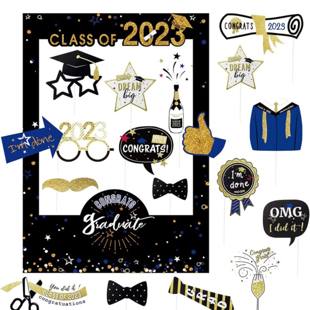 2023 great DEAL graduation props/cards